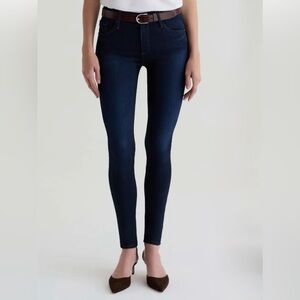 AG Adriano Goldschmied Women's Farrah High Rise Skinny Jeans in Blue Basin, 27R